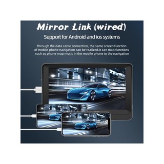 Wireless Carplay Android Auto Radio Coche