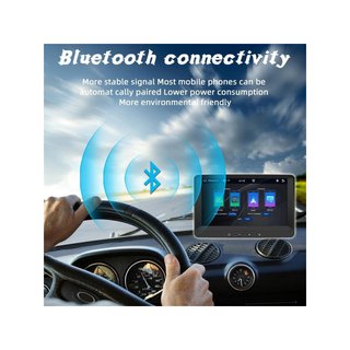 Wireless Carplay Android Auto Radio Coche