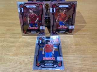 Lote 3 Cartas Panini Prizm Mundial España