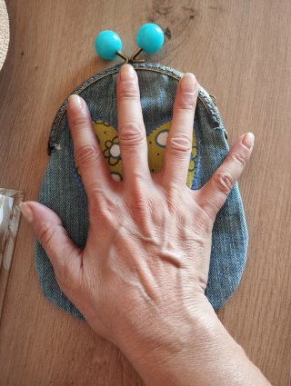 Bolso vaquero hecho a mano