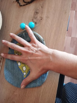 Bolso vaquero hecho a mano