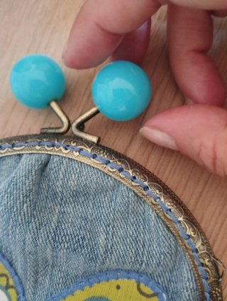 Bolso vaquero hecho a mano