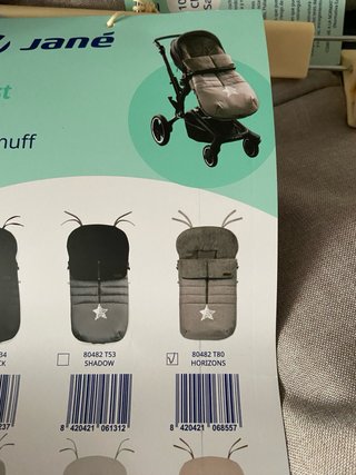 Saco universal Jane para silla de paseo
