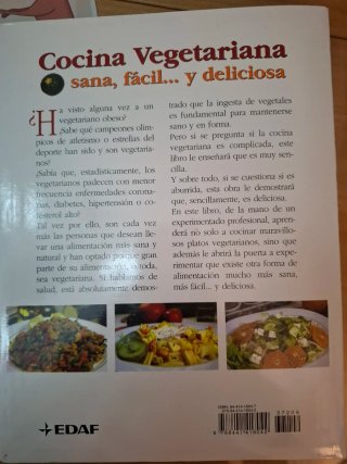 Cocina vegetariana, sana, fácil y deliciosa