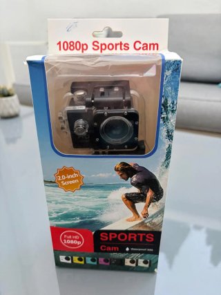 Cámara Deportiva HD 1080P Sumergible
