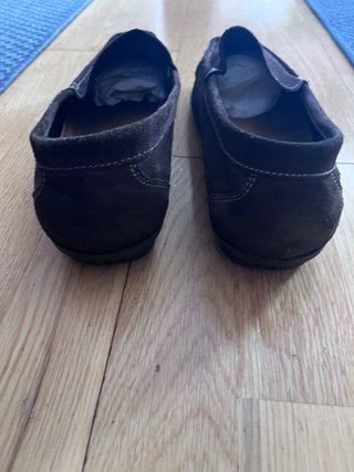 Mocasines de ante marrón