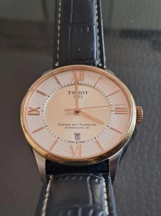 RELOJ TISSOT CHEMIN DES TOURELLES Brazalete/correa