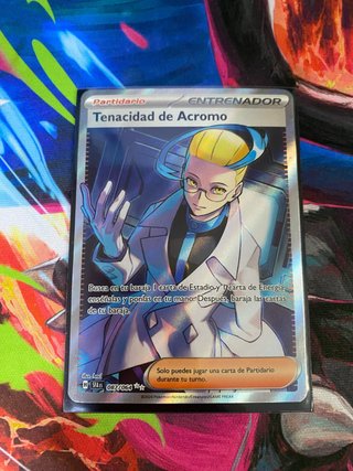 Carta Entrenador Tenacidad de Acromo 087/064