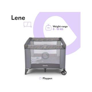 Lionelo Bonnie parque infantil bebé seguro cómodo