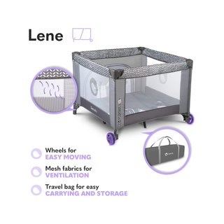 Lionelo Bonnie parque infantil bebé seguro cómodo
