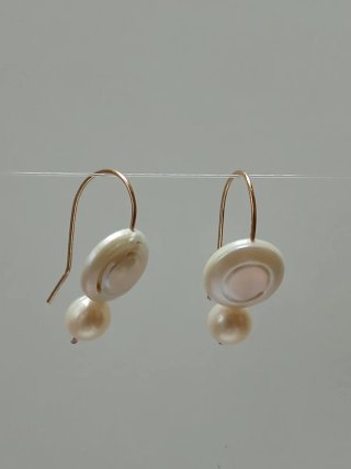Pendientes Perlas Barrocas Agua Dulce