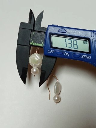 Pendientes Perlas Barrocas Agua Dulce