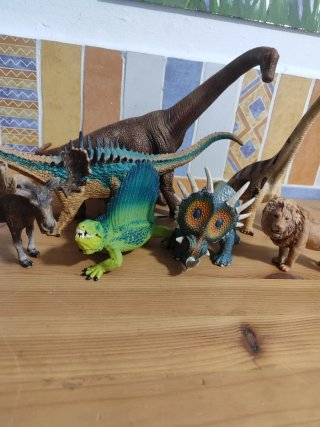 Lote Schleich Animales y Dinosaurios
