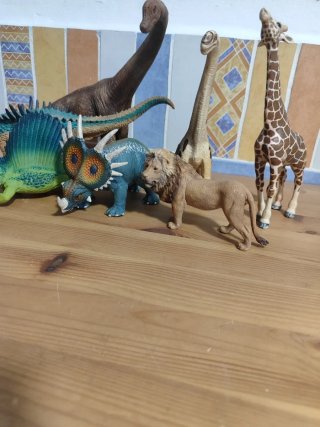 Lote Schleich Animales y Dinosaurios