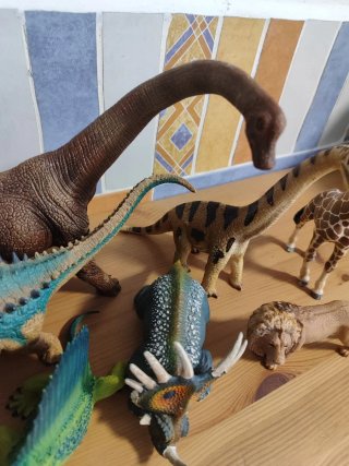 Lote Schleich Animales y Dinosaurios