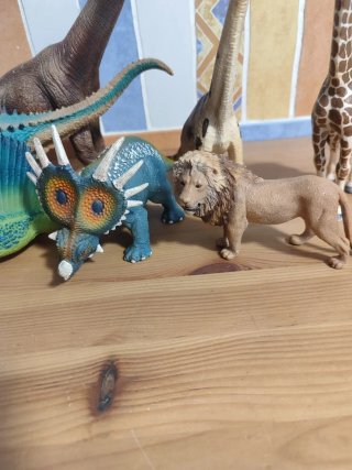 Lote Schleich Animales y Dinosaurios