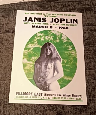 3 Posters: Motorhead, Moonspell y Janis Joplin