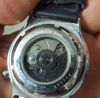 Reloj retro Seiko S- Wave Automático Vintage 1990