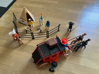 Conjunto Playmobil Oeste Diligencia