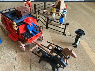 Conjunto Playmobil Oeste Diligencia