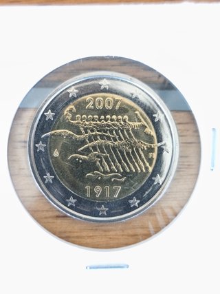 2 Euro Commemorativo Finlandia 2007 FDC