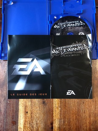 Need for Speed Most Wanted black edition ps2