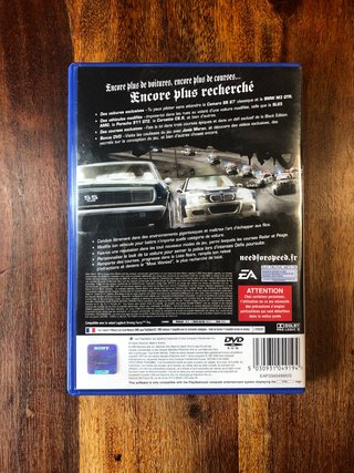 Need for Speed Most Wanted black edition ps2