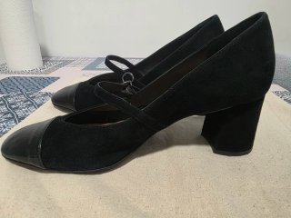 Zapatos Mary Jane Latouche Negros Talla 39