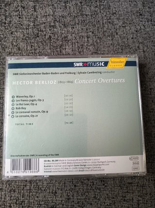 6CD Berlioz: Symphonie Fantastique, Requiem, Messe