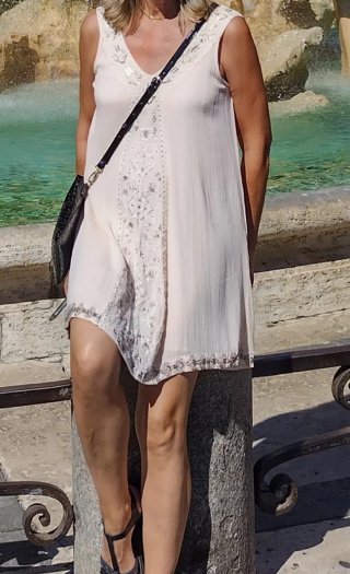 Vestido Nekane  con lentejuelas