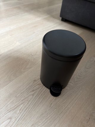 Cubo de basura baño metal H30cm