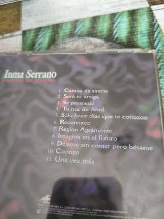 CD Inma Serrano - Cantos de Sirena