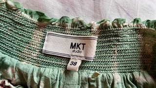 Falda MKT Studio verde talla M