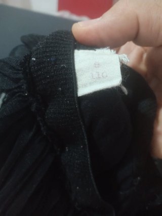 Blusa negra Magnifique talla única