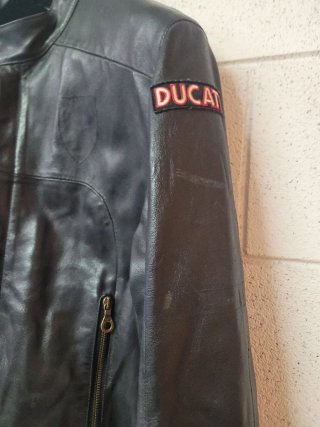 Giacca in pelle Ducati Vintage