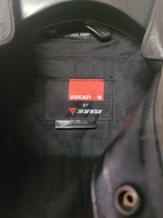 Giacca in pelle Ducati Vintage