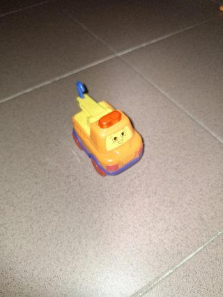 Coche grúa infantil con luz y sonido