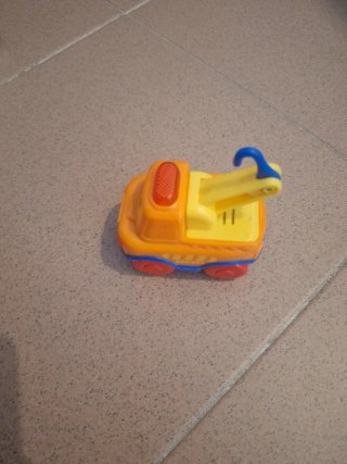 Coche grúa infantil con luz y sonido