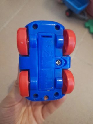 Coche grúa infantil con luz y sonido