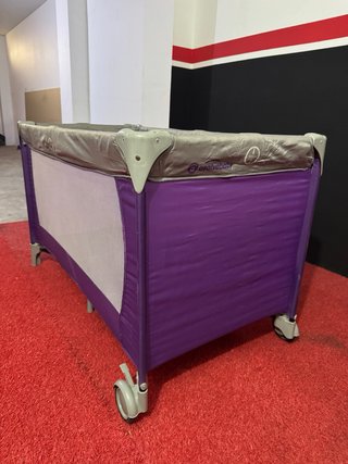 Parque cuna asalvo baby morado