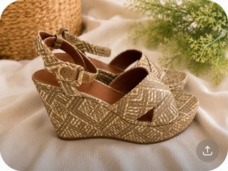Sandalias cuña 38