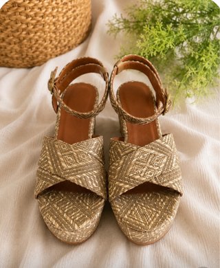 Sandalias cuña 38