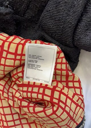Chaqueta Chanel Tweed Negra y Blanca