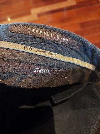 Pantalón Strech Negro Hombre marca PTOT