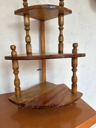 Rinconera de cocina vintage de madera