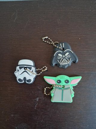 3 X Portachiavi Star Wars