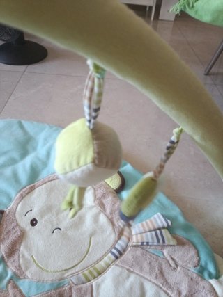 Manta Gimnasio Bebé con Peluches