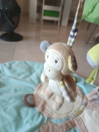 Manta Gimnasio Bebé con Peluches