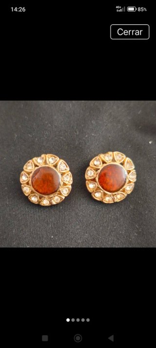Lote Bisutería: 3 Collares y Pendientes