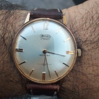 Orologio Wertex Vintage Placcato Oro Anni '60